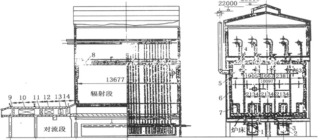 轉化爐結構示意圖 轉化爐結構示意圖